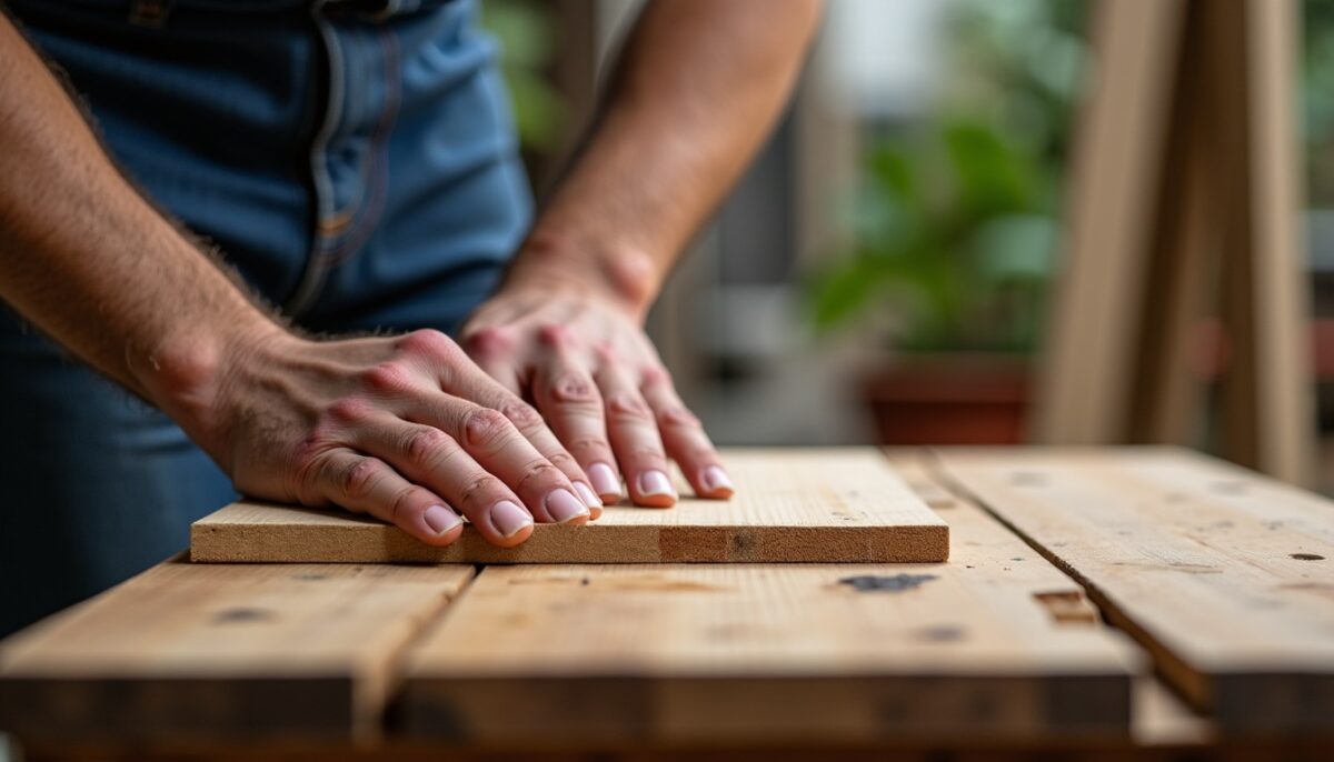 Assembler deux plans de travail pour créer une table : l'astuce écologique qui respecte la planète Assembler deux plans de travail pour créer une table : l'astuce écologique qui respecte la planète