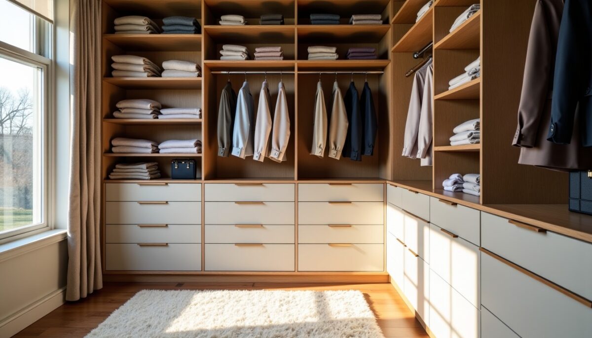 Créer un dressing sur mesure : astuces pour un espace organisé et esthétique