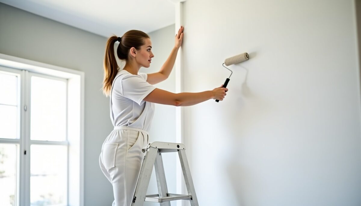 Les secrets pour peindre un plafond parfaitement, sans laisser la moindre trace